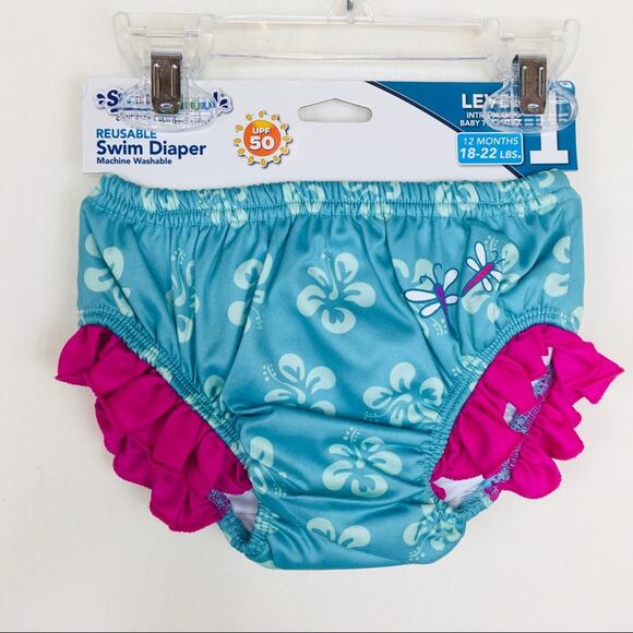 Swim School | @ Reusable Swim Diaper 12 months NWT - Picture 1 of 6